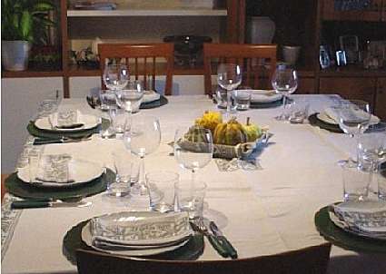 tavola cena Ivana