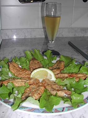 acciughe fritte