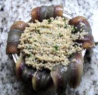 acciughe e cous cous