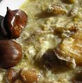 Zuppa di porri e castagne