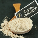 Le farine naturalmente senza glutine: farina di castagne