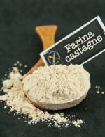 Le farine naturalmente senza glutine: farina di castagne