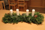 NATALE. LE DECORAZIONI – La corona dell’avvento 2010 di Moka