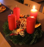 NATALE. LE DECORAZIONI – La corona dell’avvento 2006 di Moka