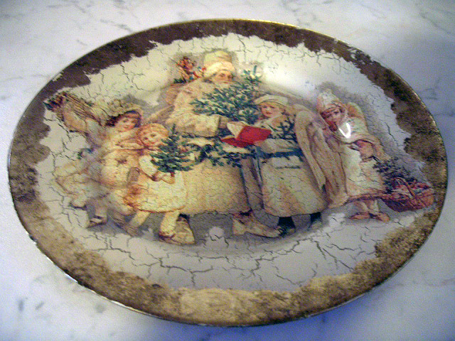 Decorazioni Natalizie Decoupage.Natale Le Decorazioni I Piatti Con Il Decoupage Coquinaria It