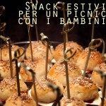 Snack estivi per un picnic con i bambini